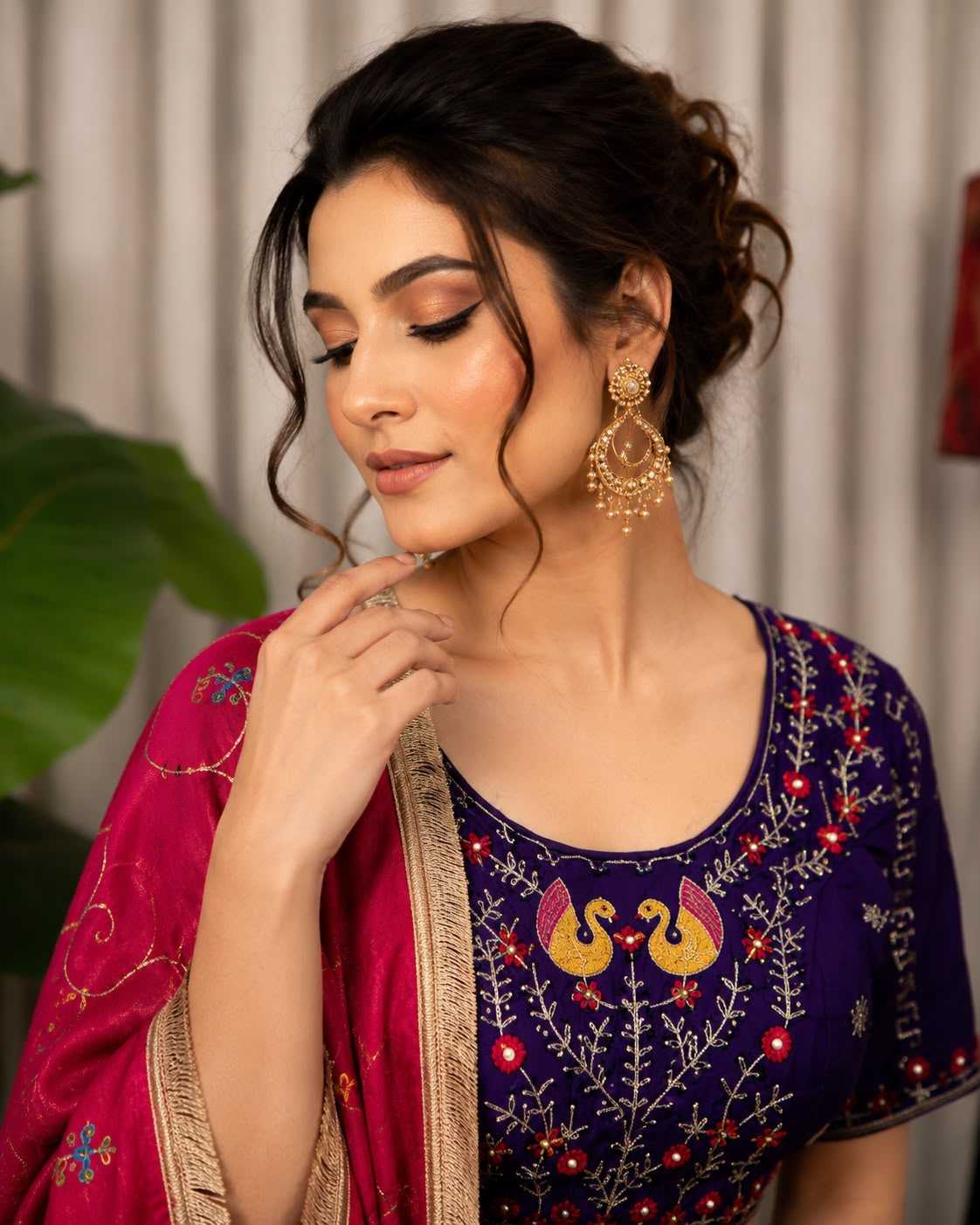 Vichitra Silk Lehenga