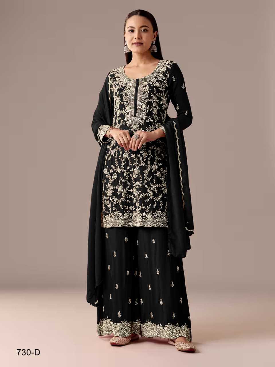 Heavy Silk Embroidery Suit