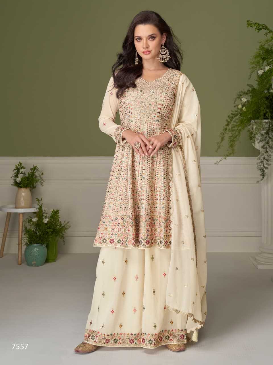 Georgette Embroidery Suit