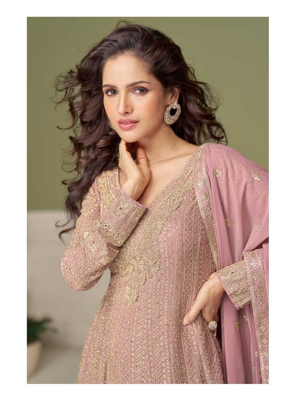 Georgette Embroidery Suit