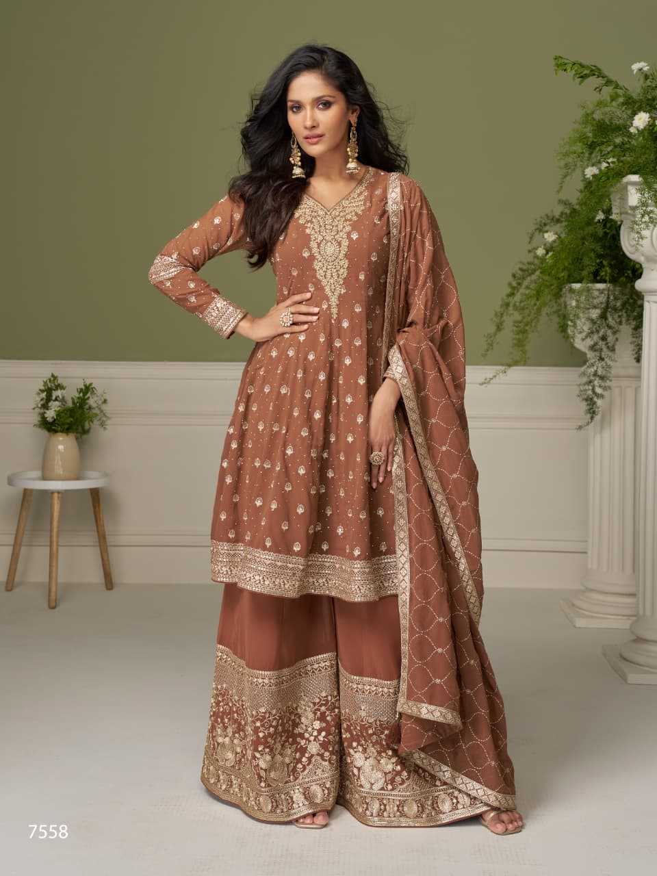 Georgette Embroidery Suit