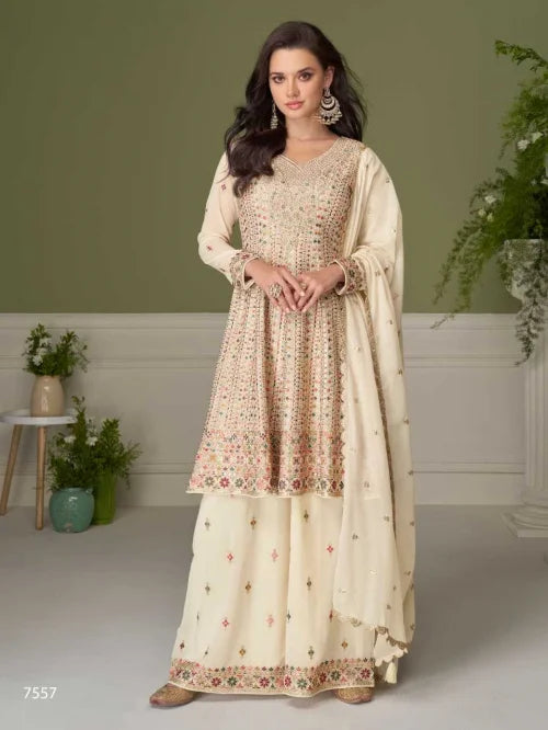 Georgette Embroidery Suit