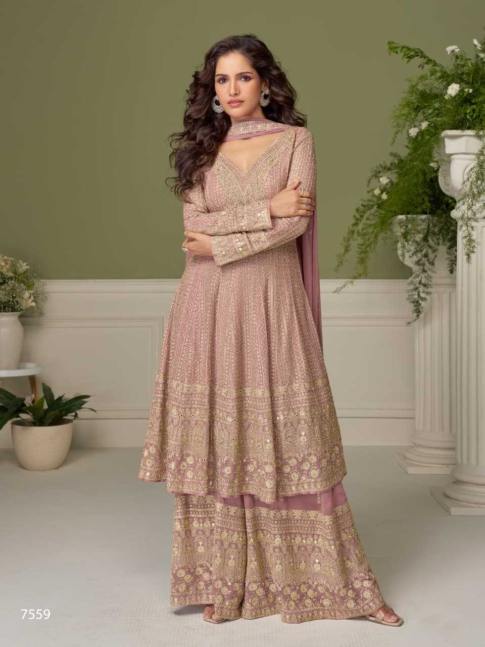 Georgette Embroidery Suit