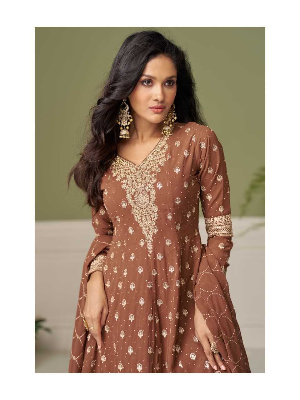 Georgette Embroidery Suit