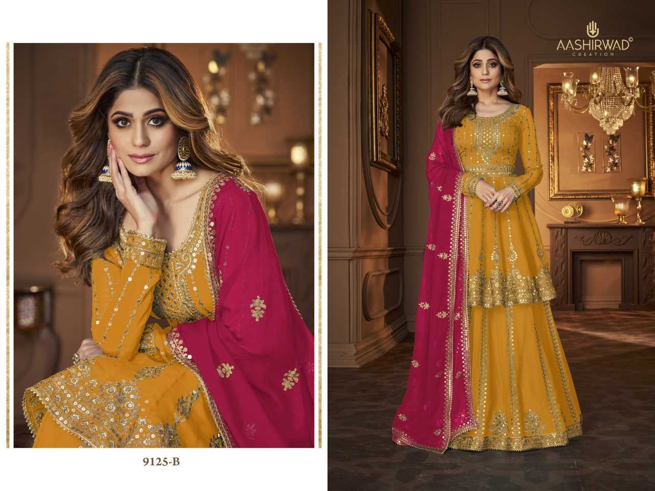 Faux Georgette Embroidery Suit
