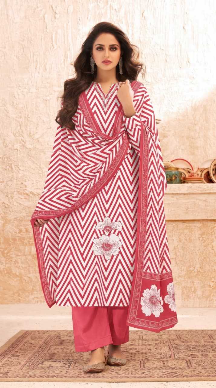 Khatli Cotton Printed Suit