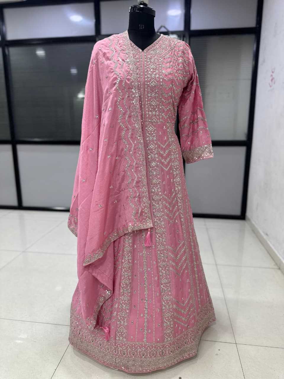 Chinon Embroidery Gown