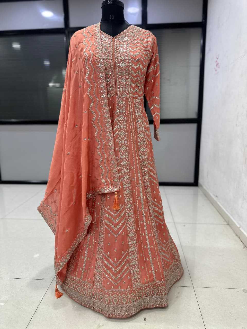 Chinon Embroidery Gown