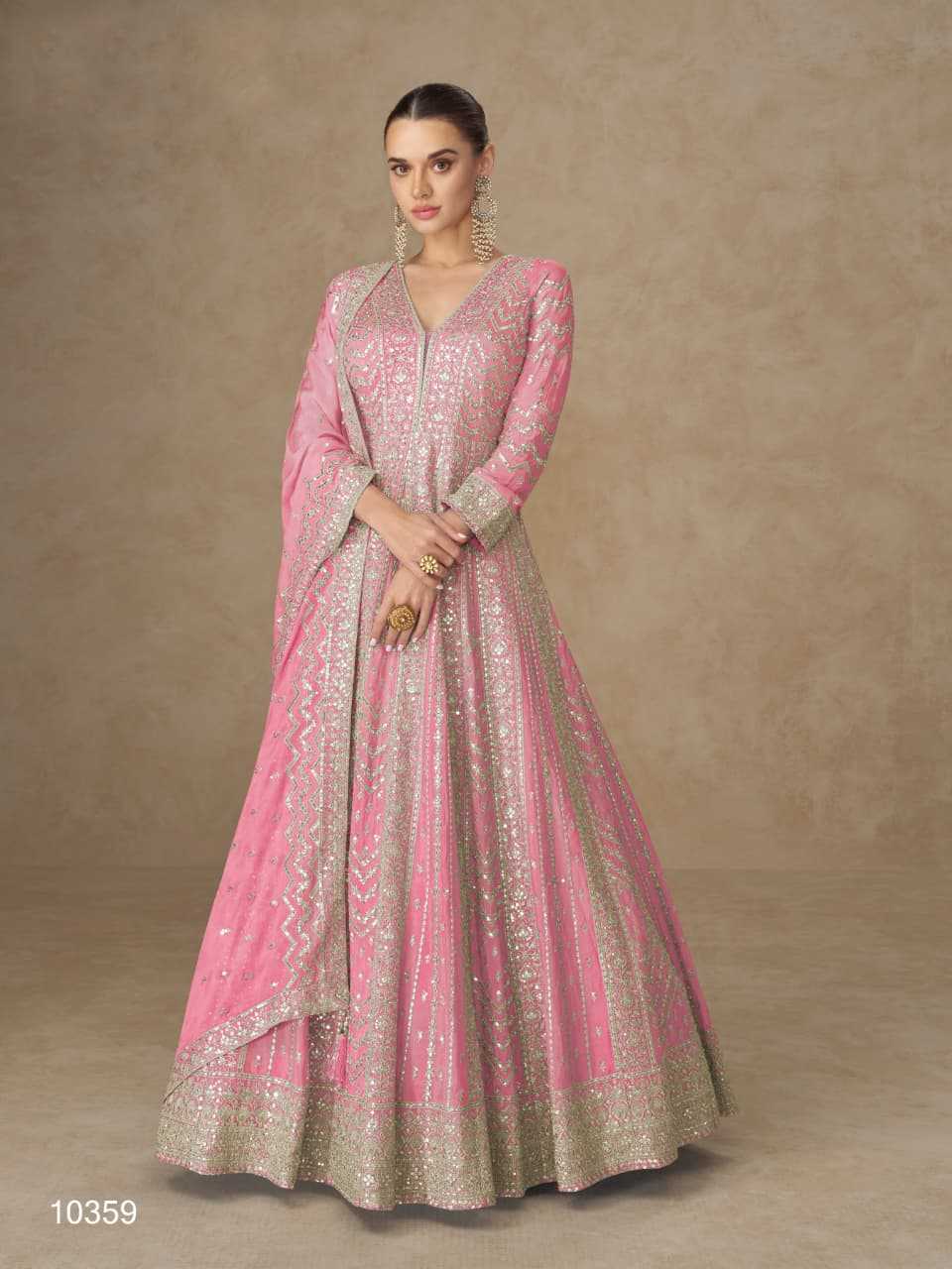 Chinon Embroidery Gown