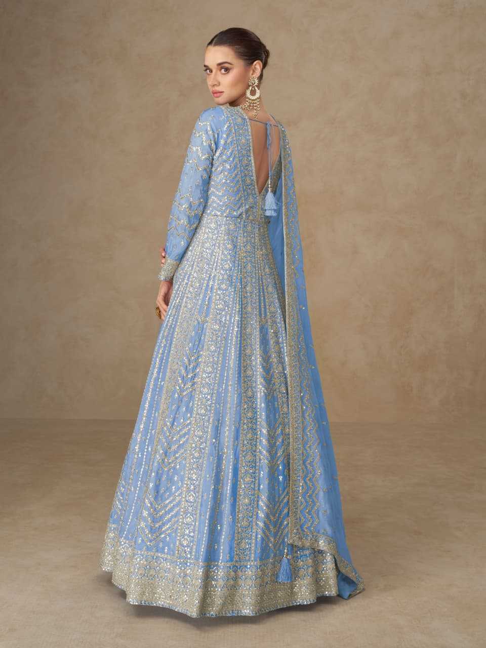 Chinon Embroidery Gown