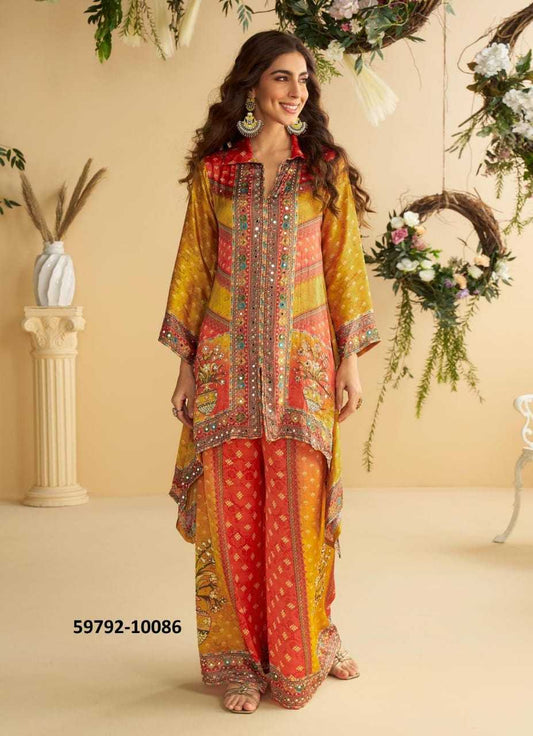 Crepe Silk Co-ord Set
