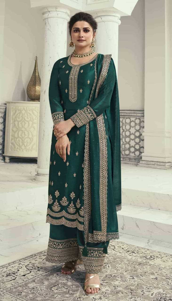 Heavy Silk Embroidery Suit