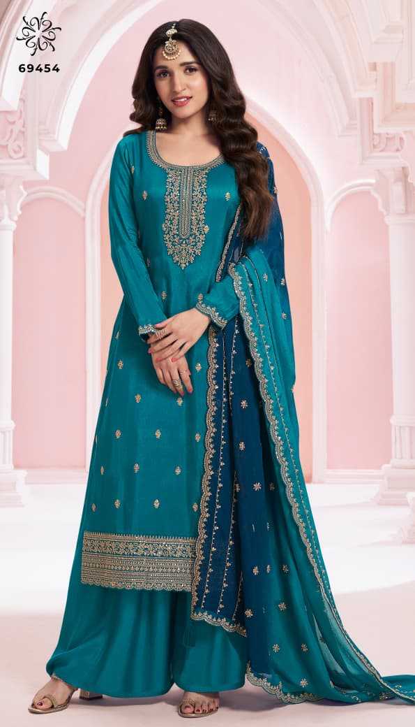 Soft Vichitra Ladies Suit