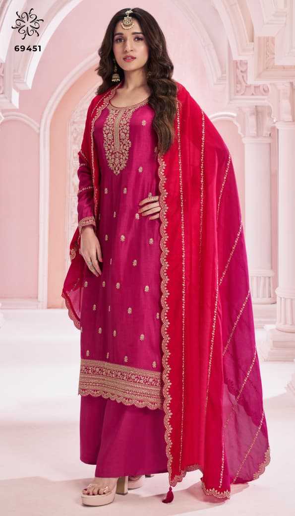 Soft Vichitra Ladies Suit