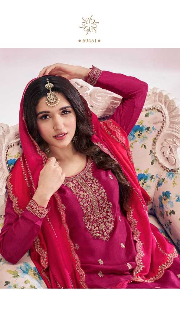 Soft Vichitra Ladies Suit
