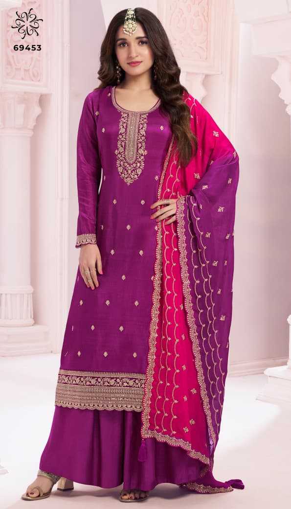 Soft Vichitra Ladies Suit