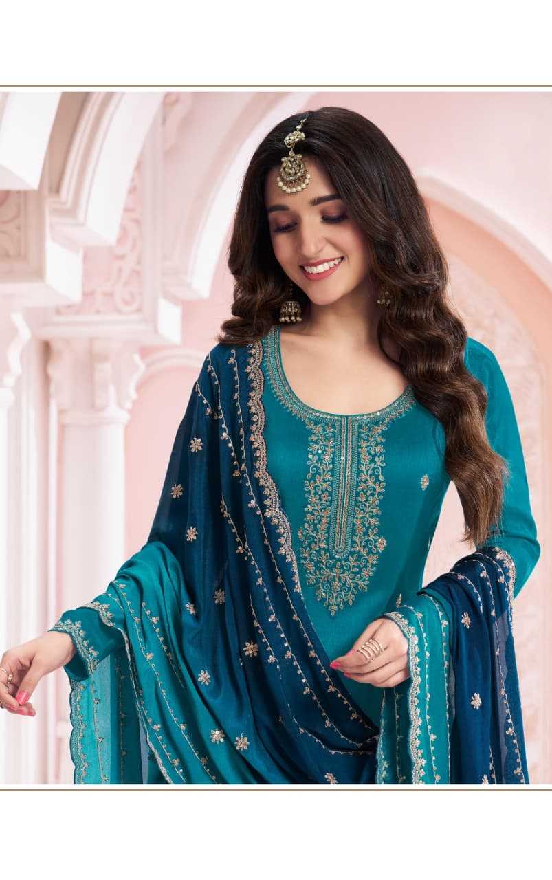 Soft Vichitra Ladies Suit