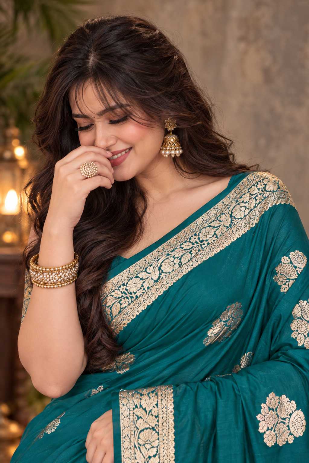 Aarya Silk Cotton Designer Saree