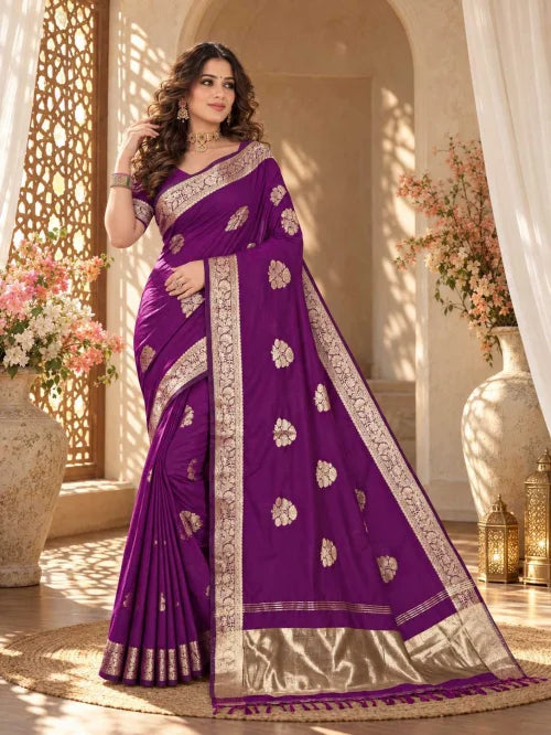 Aarya Silk Cotton Designer Saree