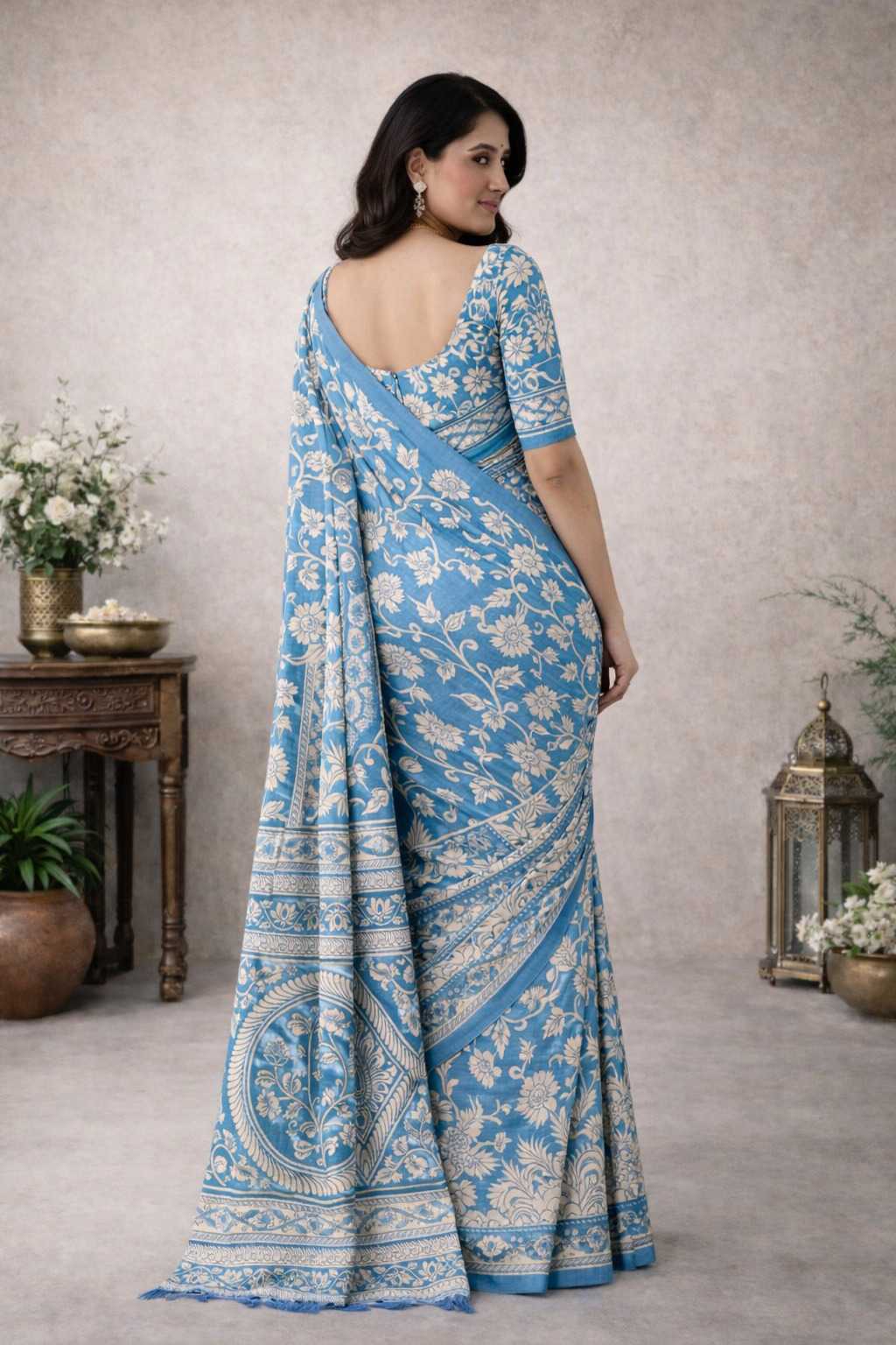 Tussar Silk Saree
