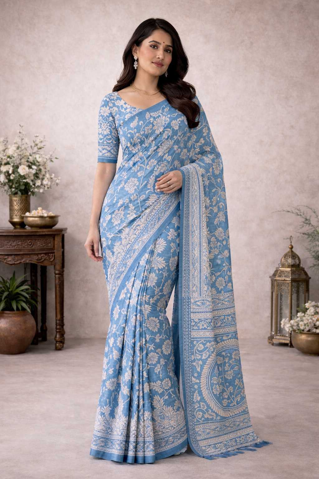 Tussar Silk Saree