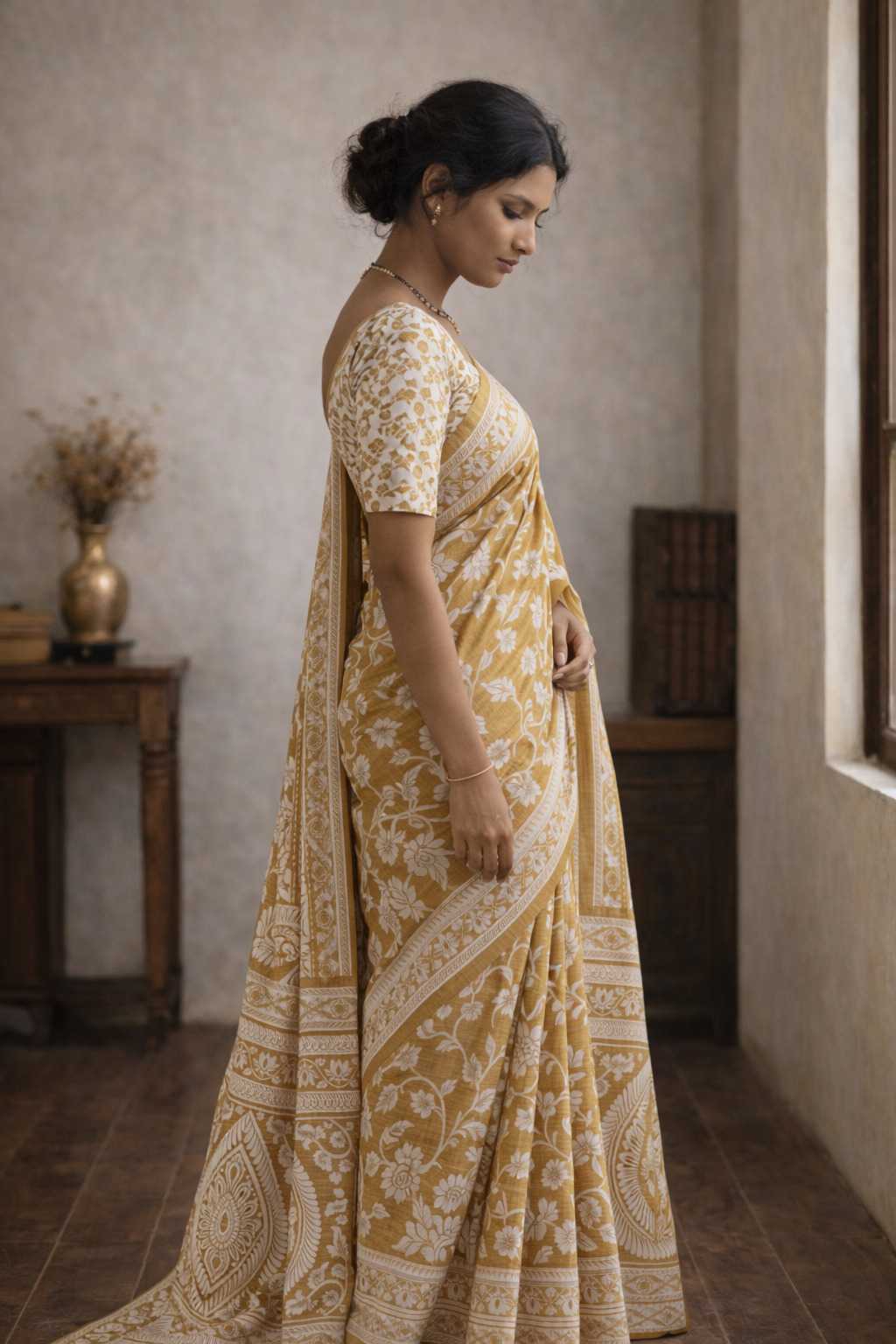 Tussar Silk Saree