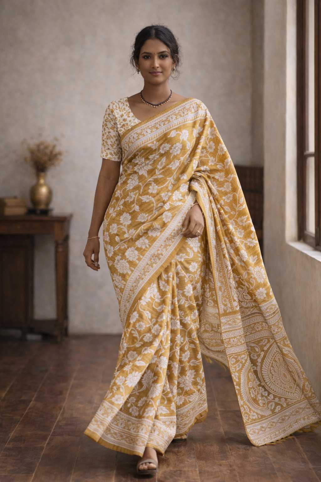 Tussar Silk Saree