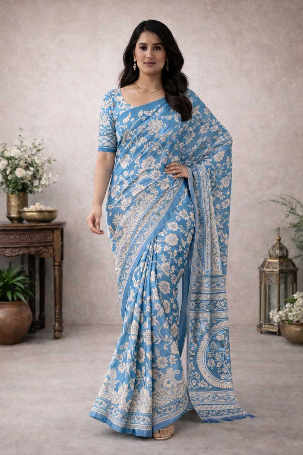 Tussar Silk Saree