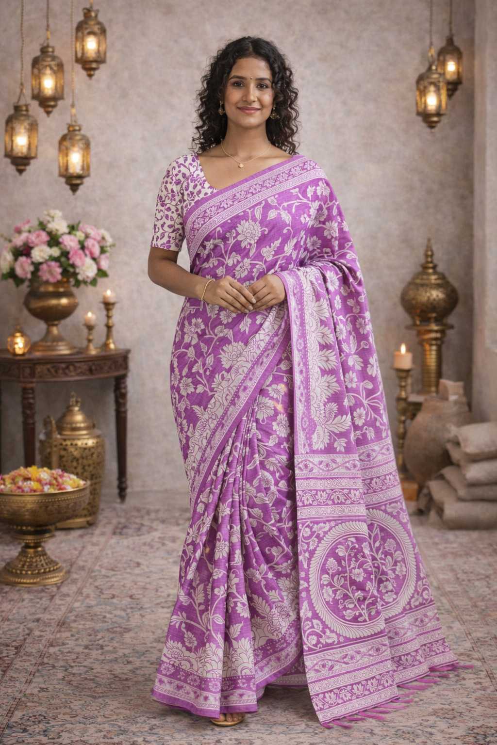 Tussar Silk Saree