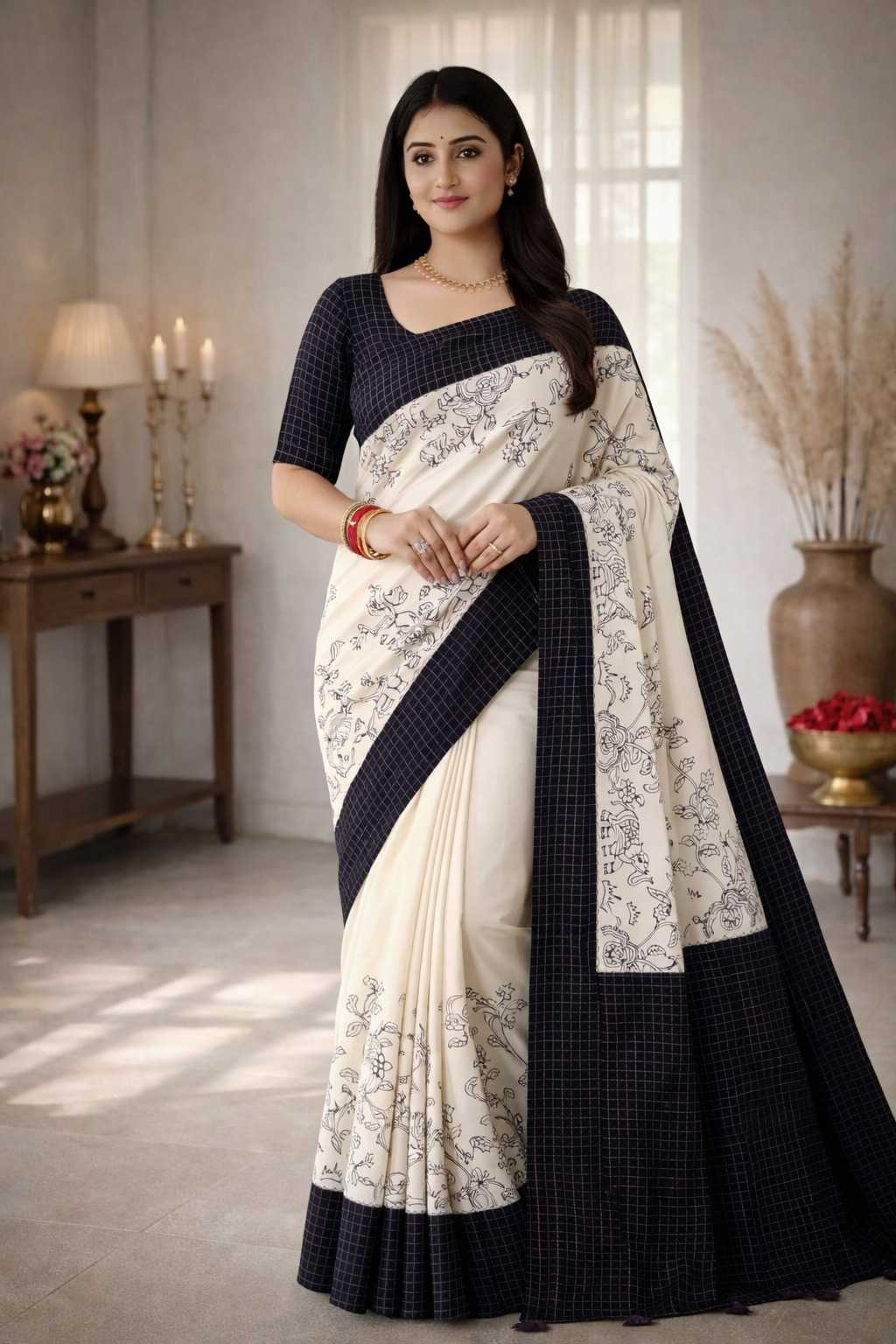 Tussar Silk Saree