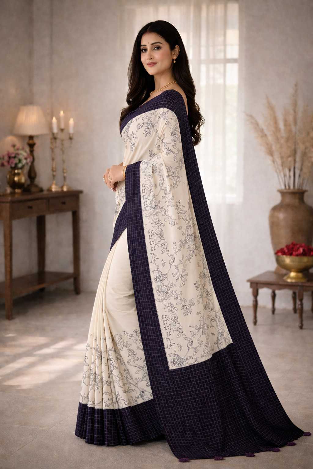 Tussar Silk Saree