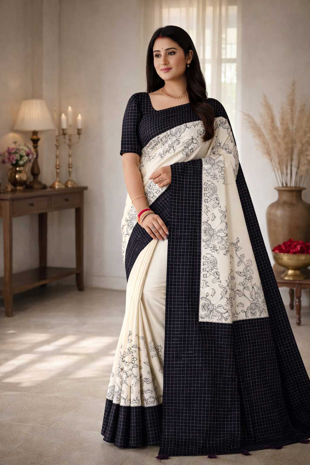 Tussar Silk Saree