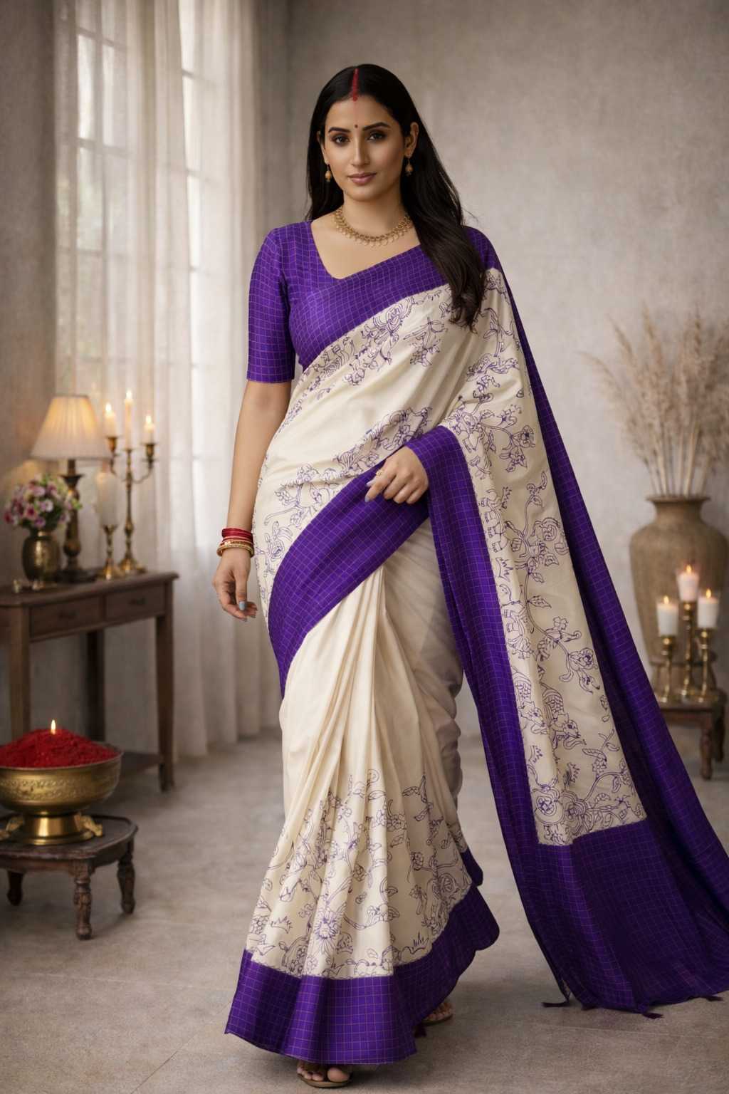 Tussar Silk Saree