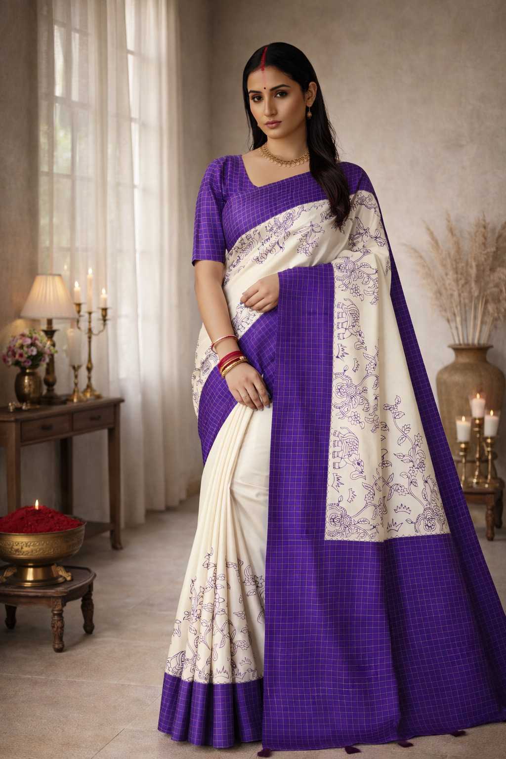 Tussar Silk Saree