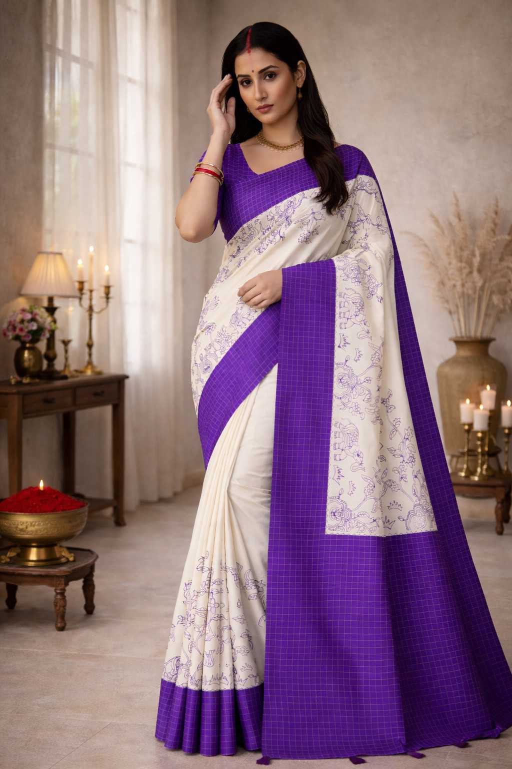 Tussar Silk Saree