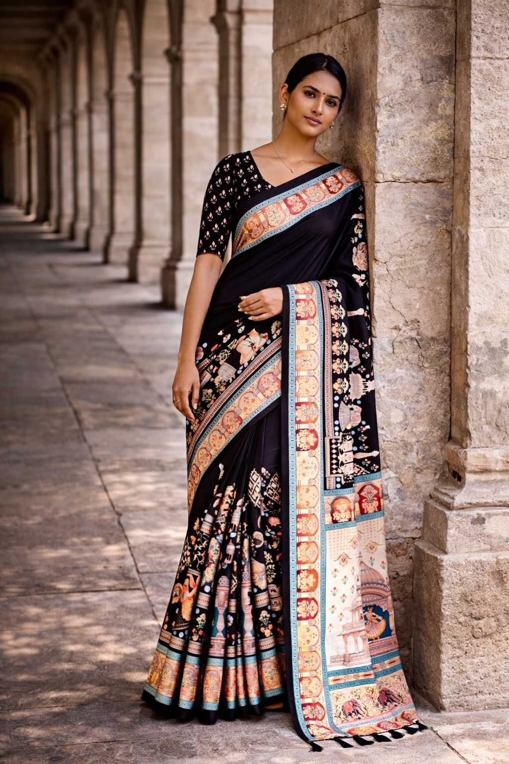 Tussar Silk Saree