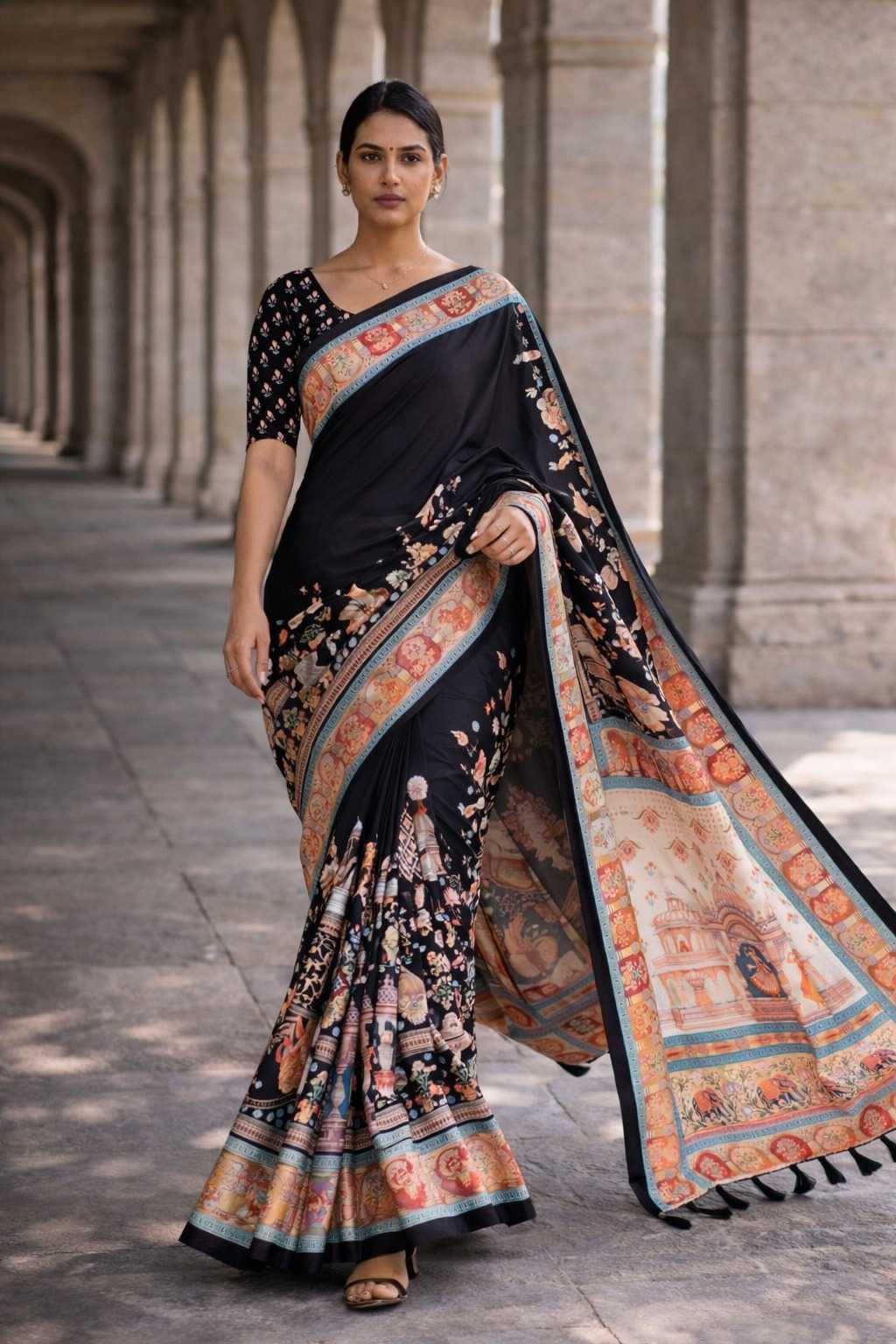Tussar Silk Saree