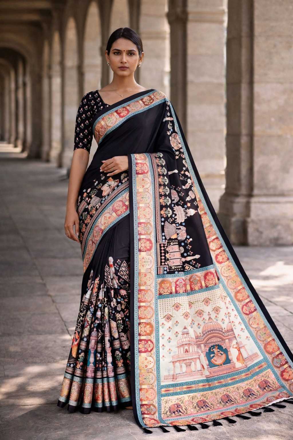 Tussar Silk Saree