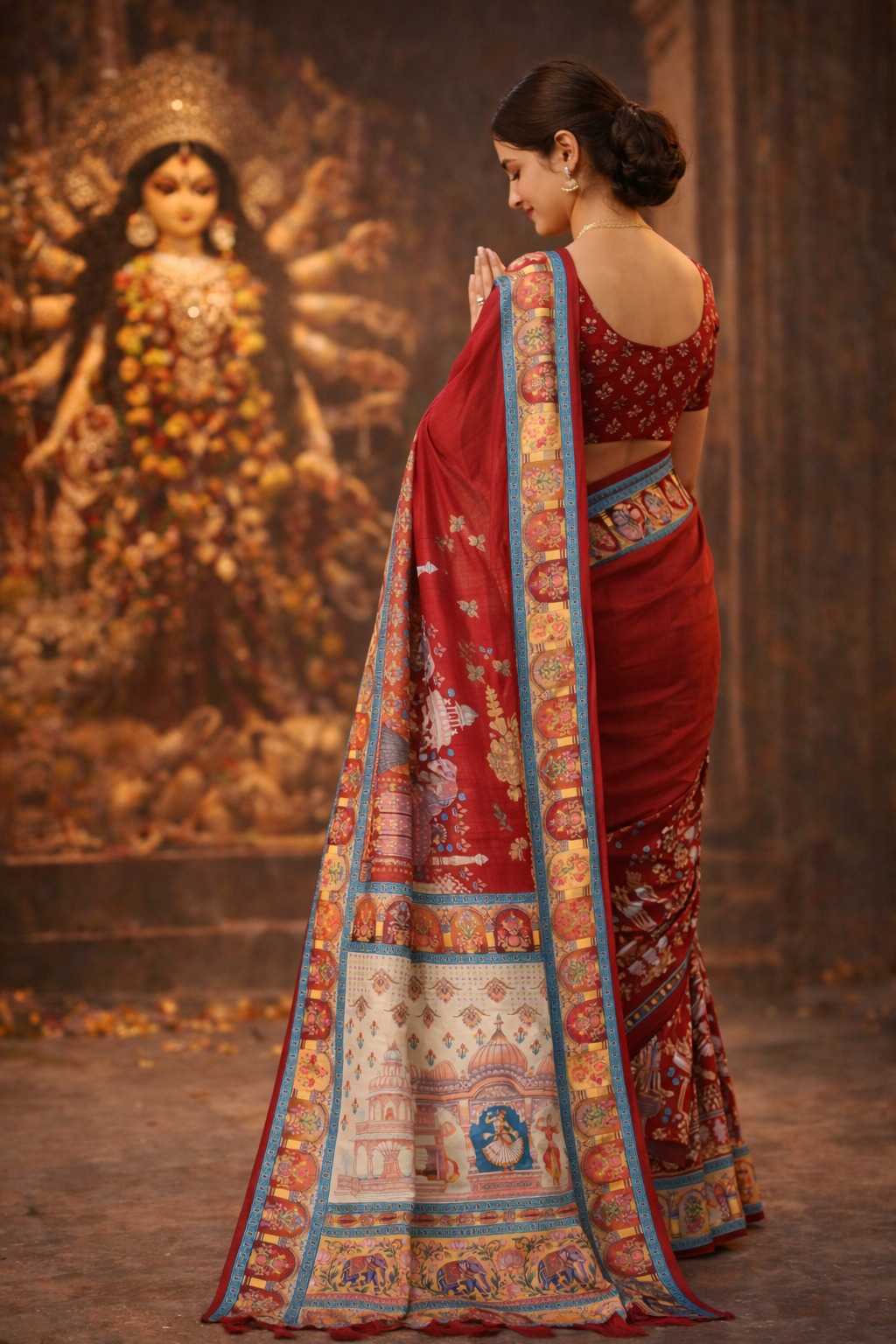 Tussar Silk Saree