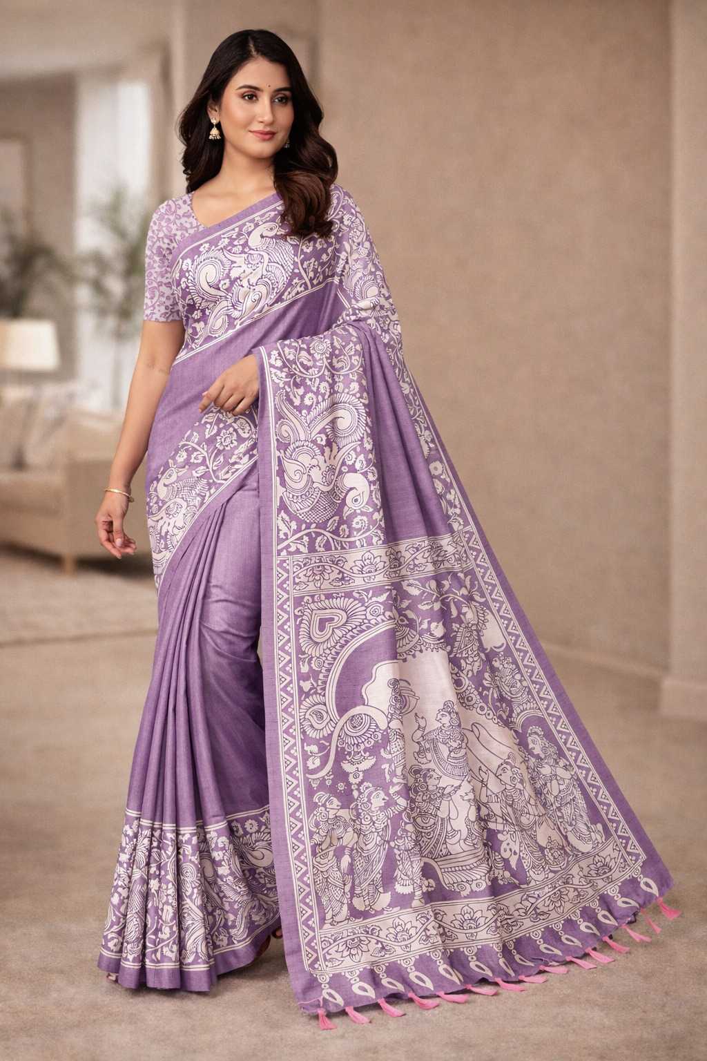 Tussar Silk Saree