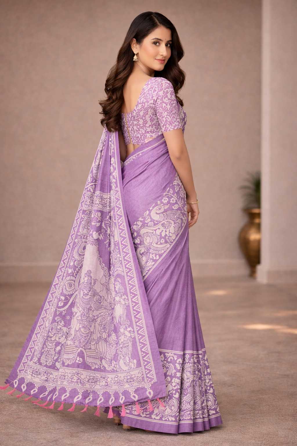 Tussar Silk Saree