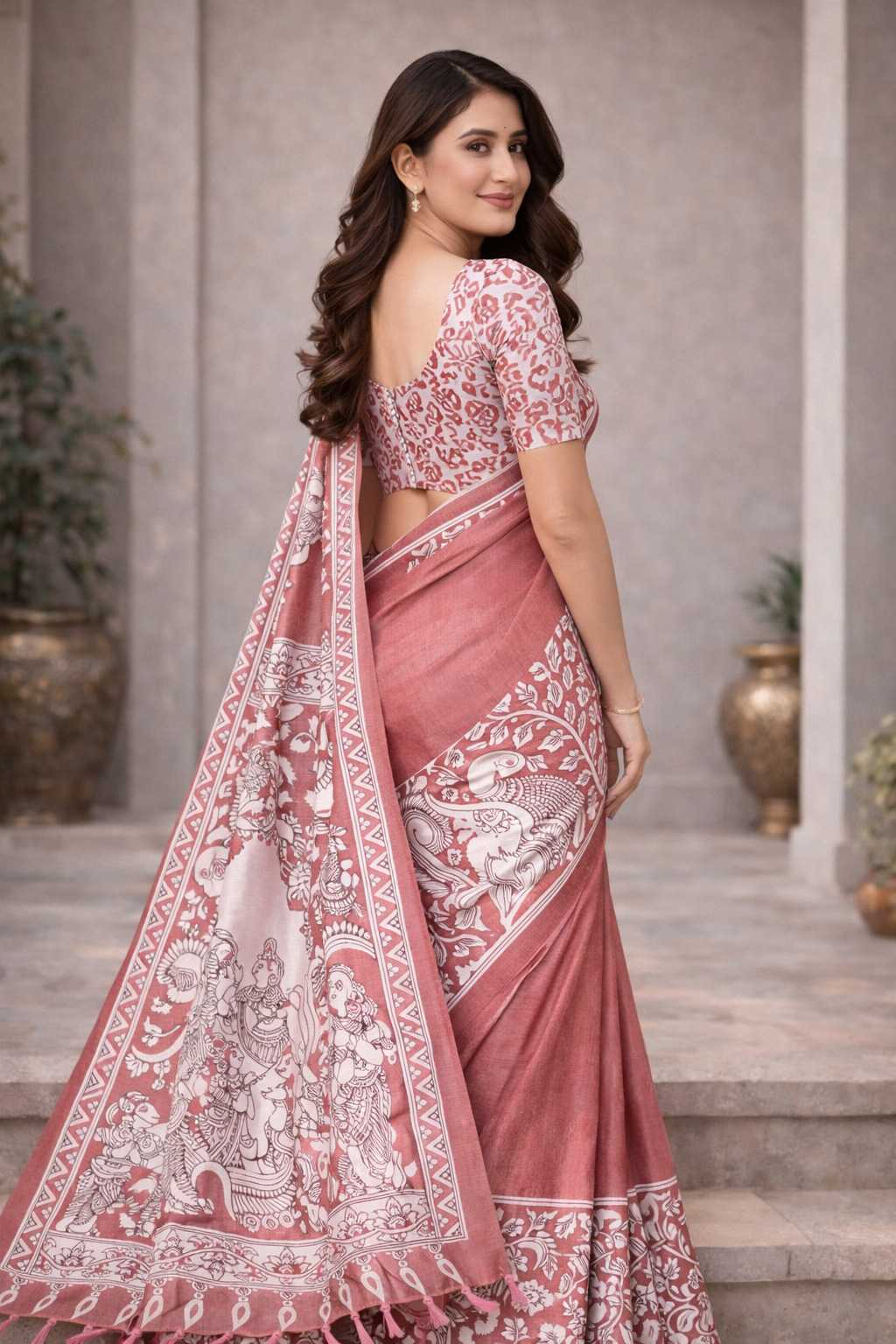 Tussar Silk Saree