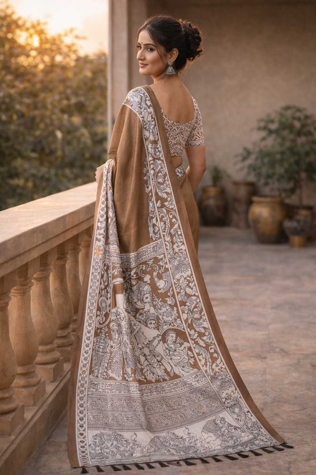 Tussar Silk Saree