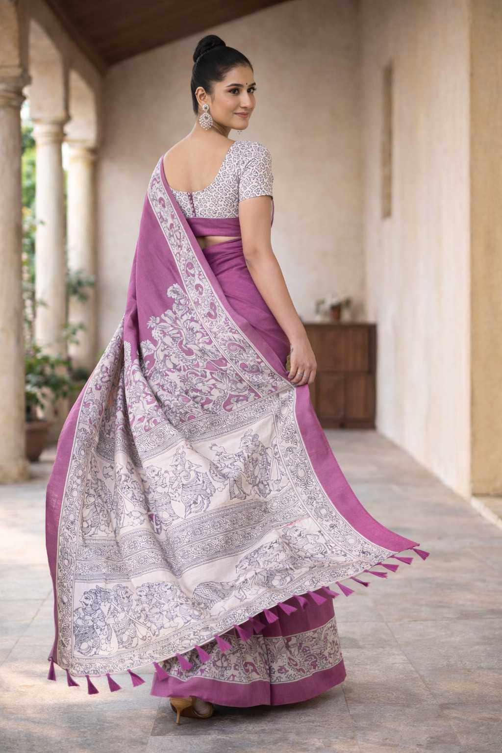 Tussar Silk Saree