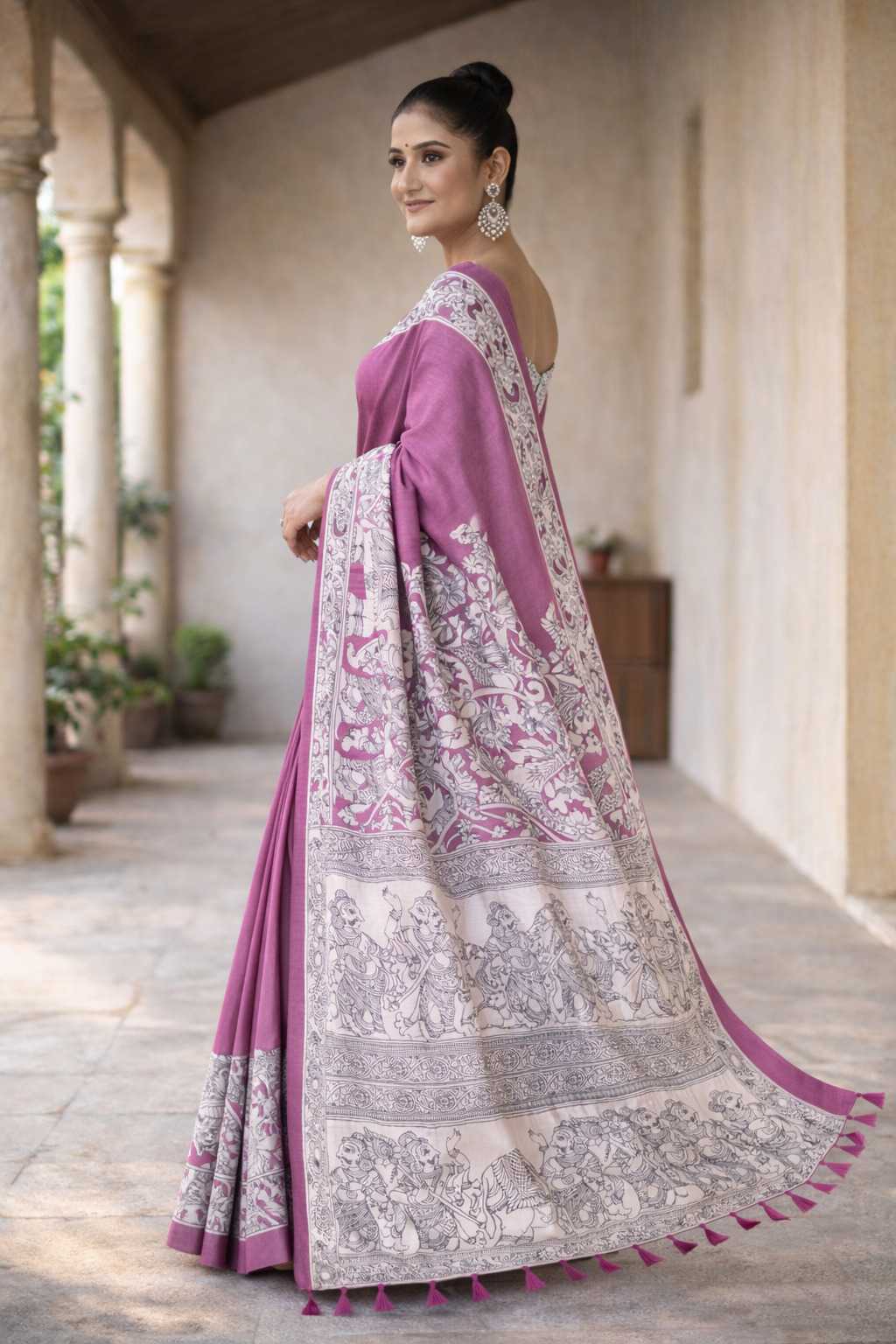 Tussar Silk Saree