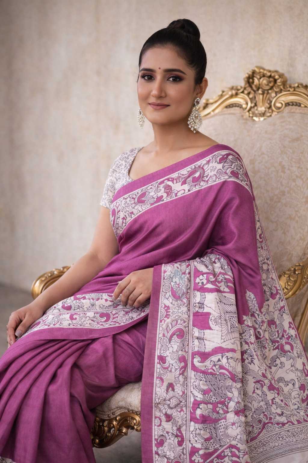 Tussar Silk Saree