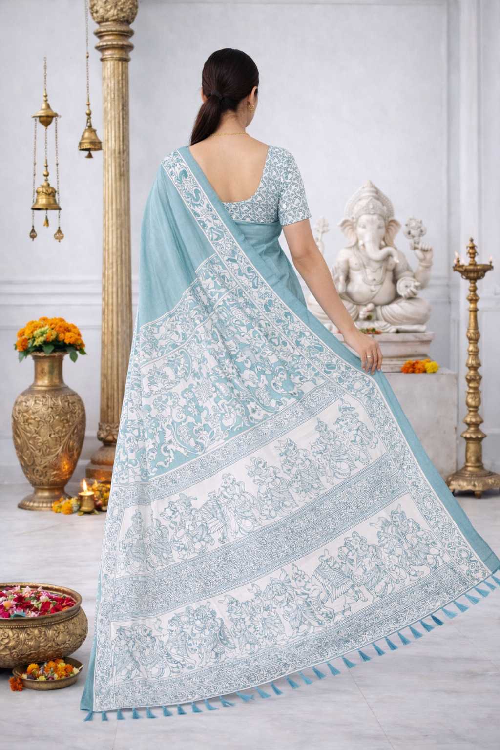Tussar Silk Saree