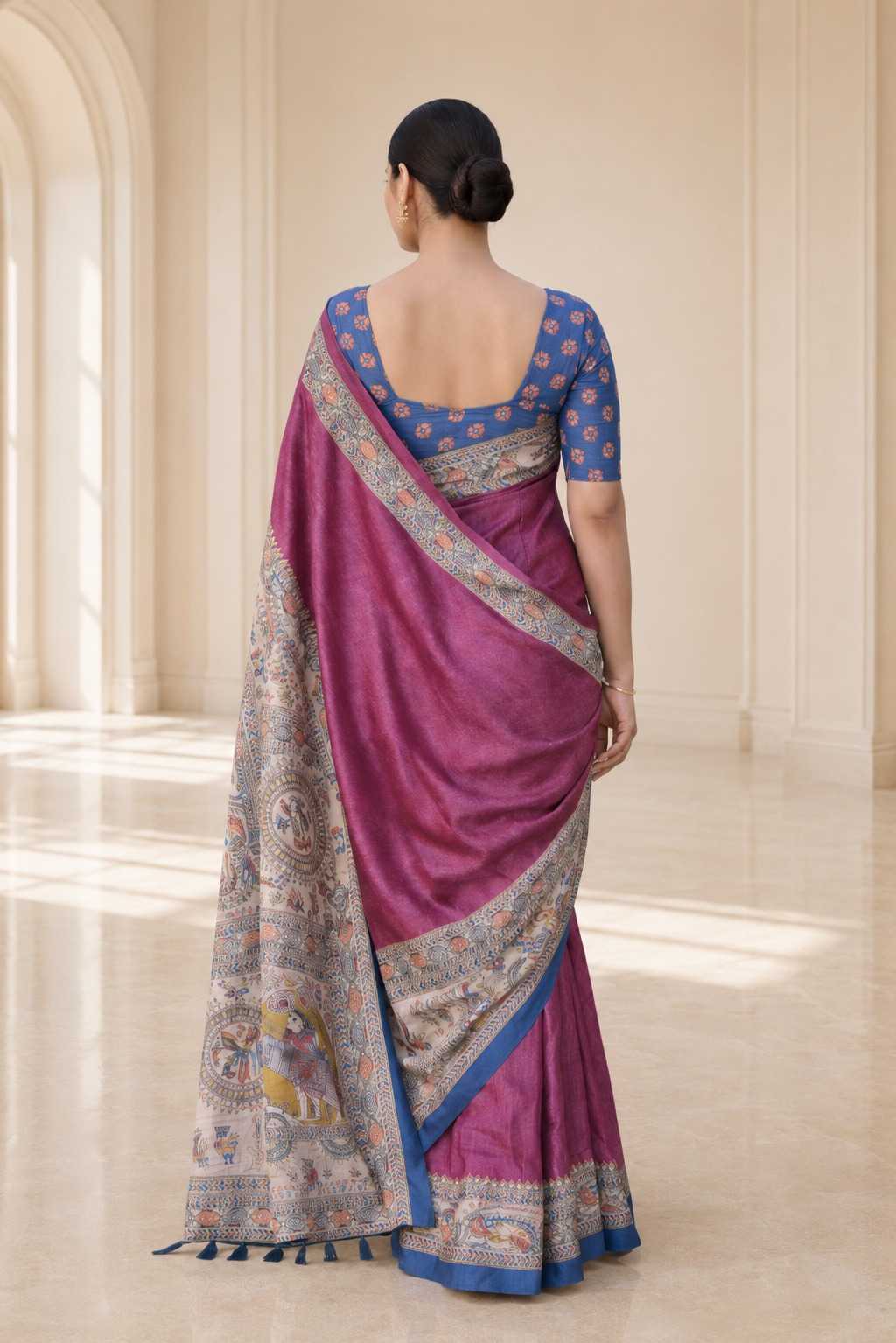 Tussar Silk Saree