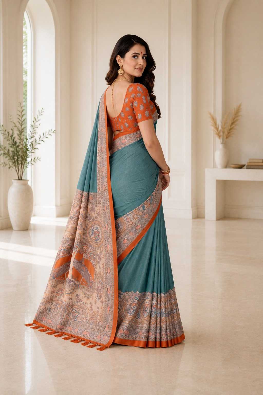Tussar Silk Saree
