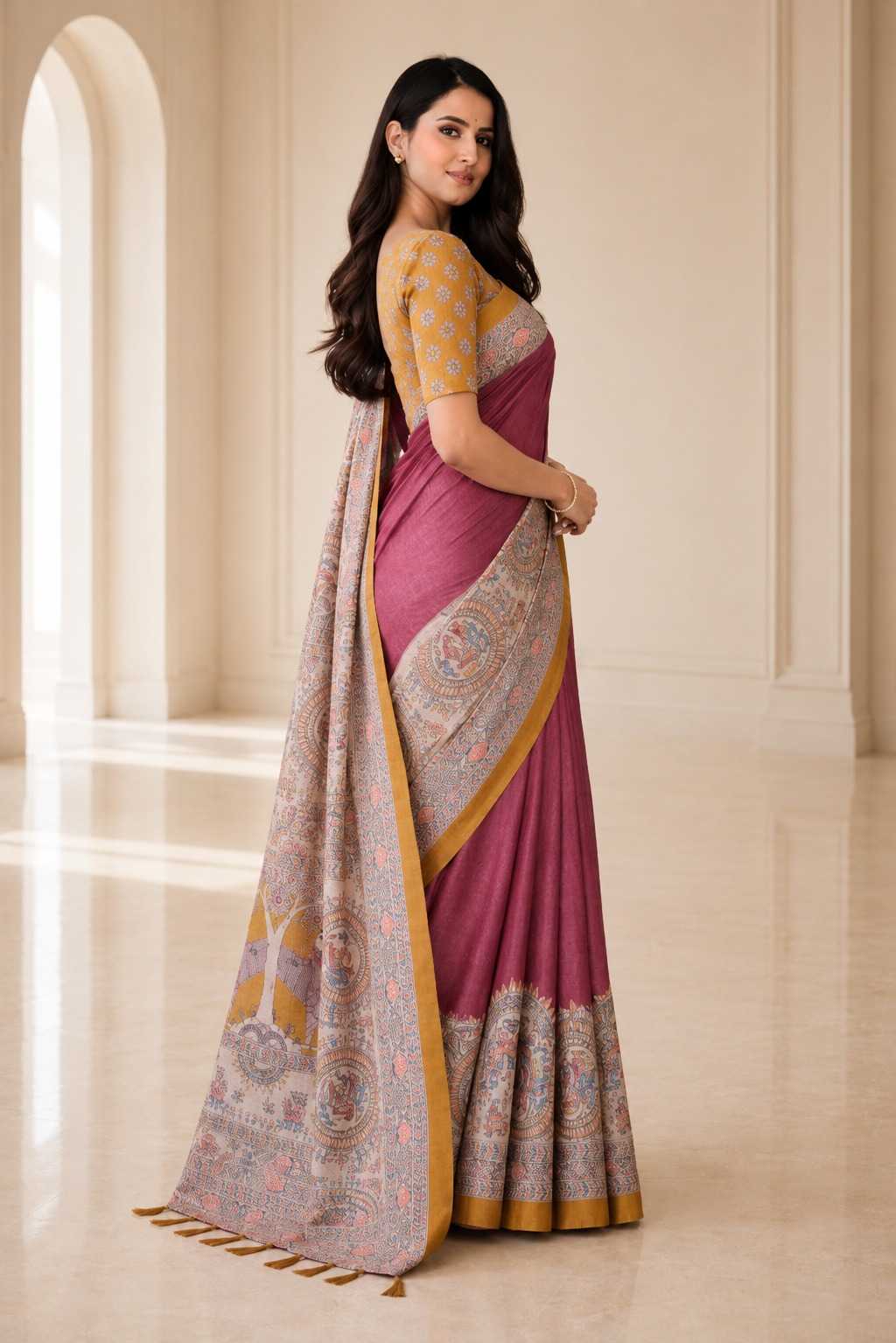 Tussar Silk Saree